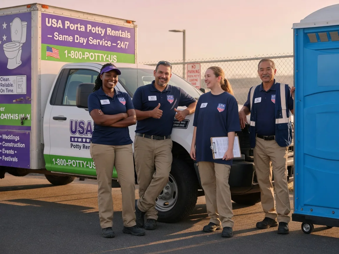 Porta Potty Rental company in Pleasant Grove, UT